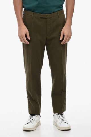 Pantaloni Chino Skinny Fit in Cotone Stretch