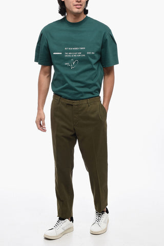 Pantaloni Chino Skinny Fit in Cotone Stretch