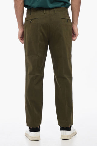 Pantaloni Chino Skinny Fit in Cotone Stretch
