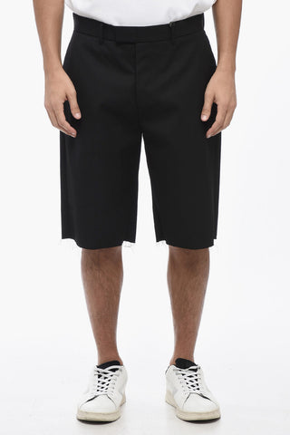Shorts LAGO In Misto Lana con Passanti