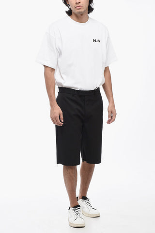 Shorts LAGO In Misto Lana con Passanti