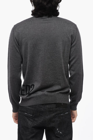 Virgin Wool Crew-neck Sweater