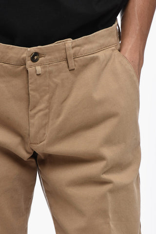 Pantaloni Chino Slim Fit in Cotone Stretch