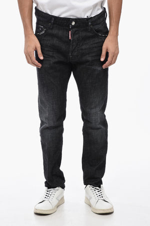 Distressed Jeans COOL GUY With Logo Patch 18cm