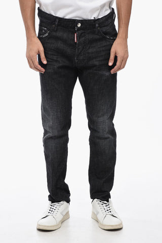 Distressed Jeans COOL GUY With Logo Patch 18cm