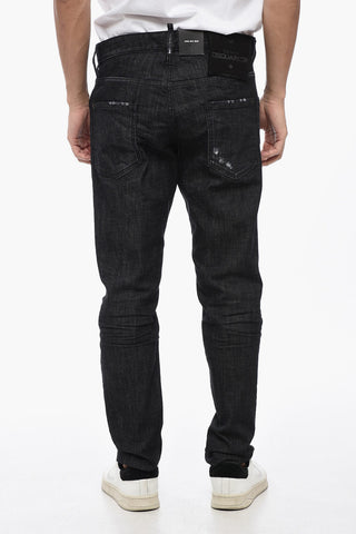 Distressed Jeans COOL GUY With Logo Patch 18cm