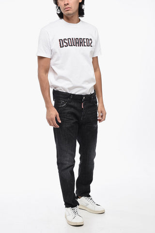 Distressed Jeans COOL GUY With Logo Patch 18cm