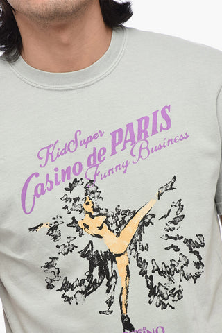 Printed FUNNY BUSINESS Crew-neck T-Shirt