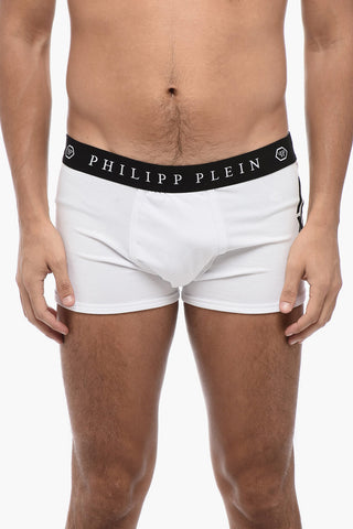 HOMME boxer con banda logata in vita