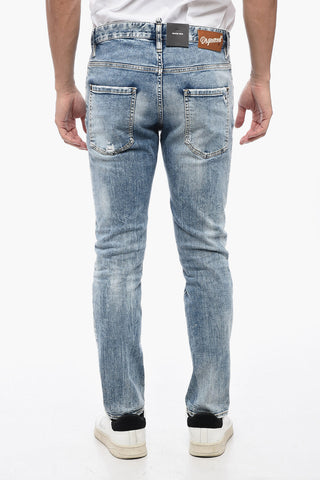 Distressed Jeans SKATER with 15.5cm Belt Loops