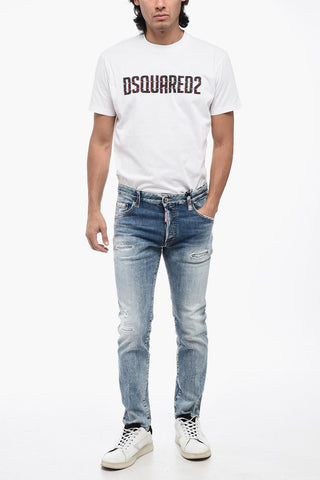 Distressed Jeans SKATER with 15.5cm Belt Loops