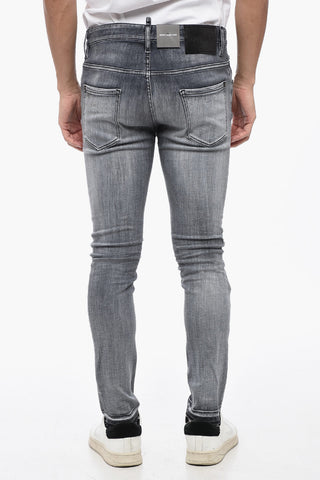 Jeans with Frayed Hem SUPER TWINKY 14cm