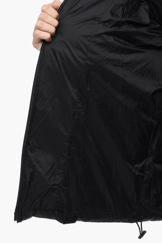 Hooded Quilted Down Jacket