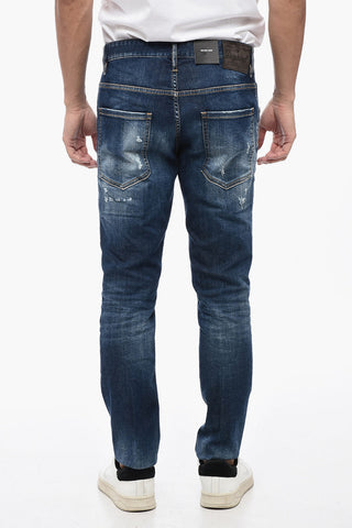 Distressed SKATER Demis with Belt Loops 16,5cm