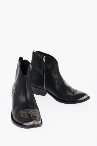 Texani in Pelle effetto Vintage