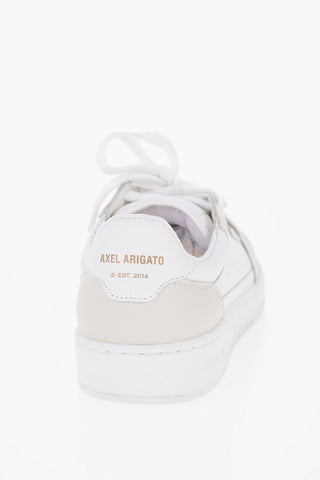 Sneakers Basse Bicolore in Pelle