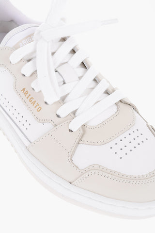 Sneakers Basse Bicolore in Pelle