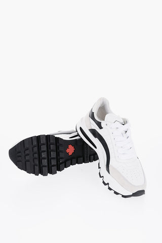 Leather Two-Tone RUN DS2 Low-Top Sneakers
