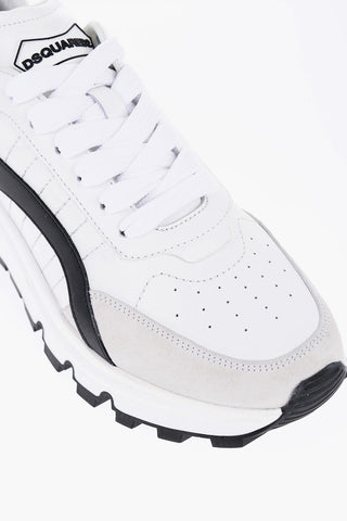 Leather Two-Tone RUN DS2 Low-Top Sneakers