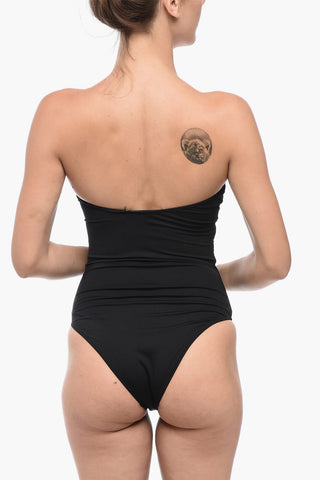 Strapless TATUM One-Piece Swimsuit with Cut-Out Detail