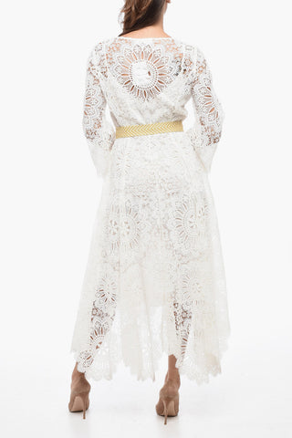 Belted Lace CHINTZ Dress