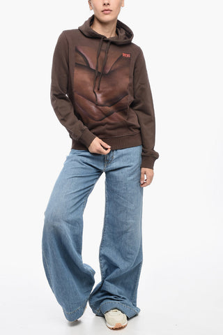 ALL TOGHETHER Felpa Con Cappuccio TOM FINLAND Con Stampa