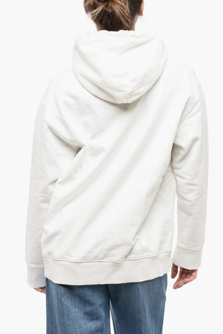 MM6 Brushed Cotton Printed Hoodie