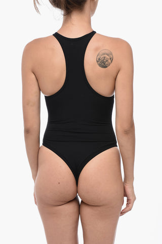 Buckle Logoed One-Piece Swimsuit