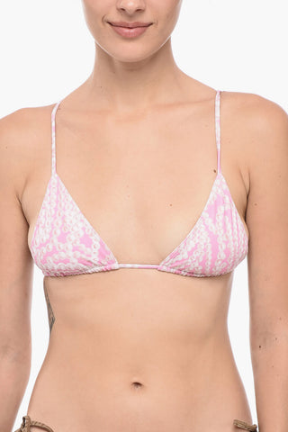Top Bikini a Triangolo a Fantasia