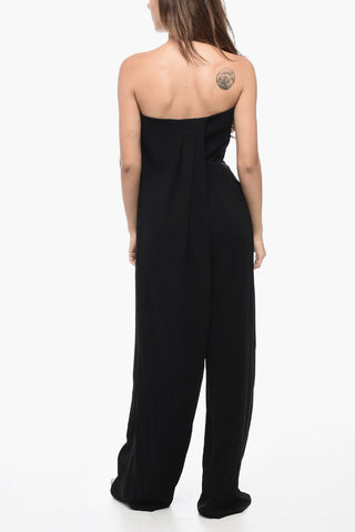 Off-Shoulder Jumpsuit BELLA Mit Satin-Seitstreifen