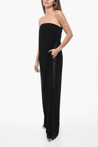 Off-Shoulder Jumpsuit BELLA Mit Satin-Seitstreifen