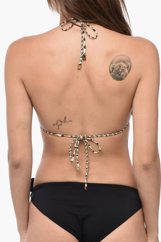 Top Bikini a Triangolo a Fantasia