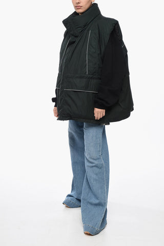 UNISEX Utility Quilted Vest with Reflective Detail