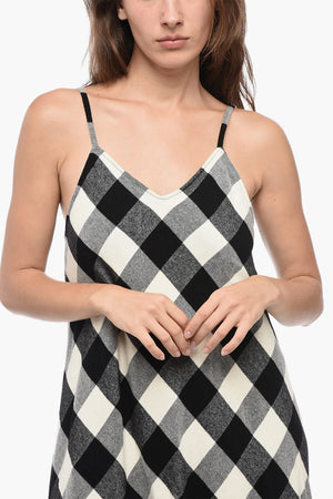 W'S Checked Flannel Flared Dress ARCHIVE