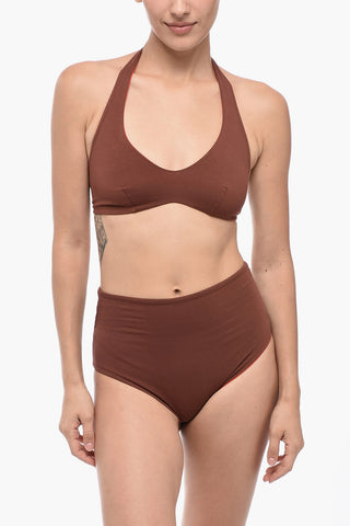 Set Bikini Reversibile con Slip a Vita Alta