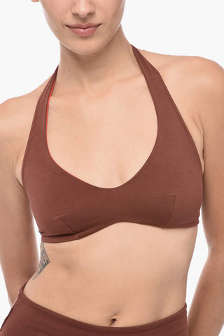 Set Bikini Reversibile con Slip a Vita Alta