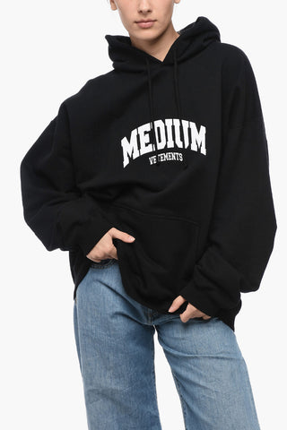UNISEX Oversize Hoodie Sweatshirt with Embroidery
