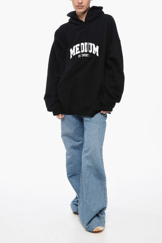 UNISEX Oversize Hoodie Sweatshirt with Embroidery