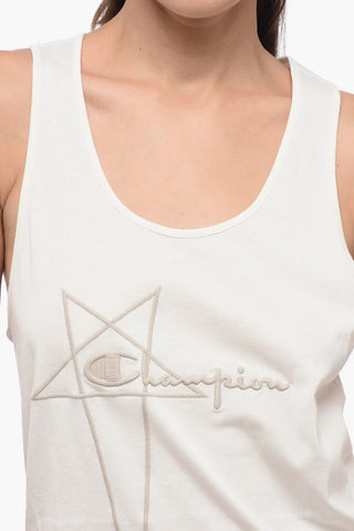 CHAMPION Cotton Tank Dress with Embroidered Logo