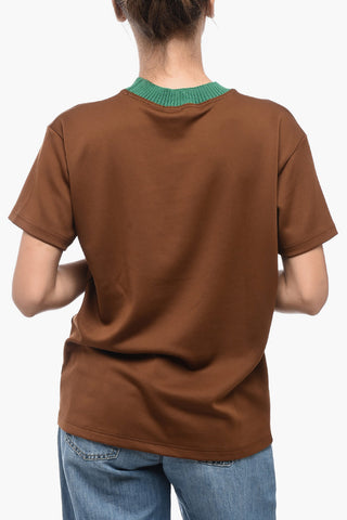 Embroidered Logo Short Sleeved T-shirt