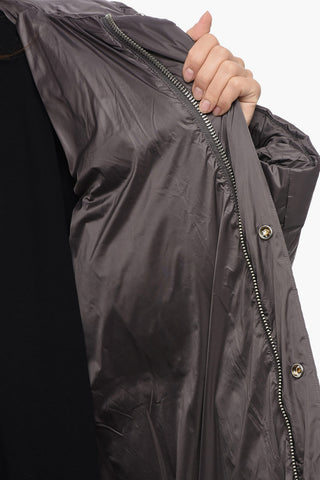 UNISEX Puffer Down Jacket W-TAKRY with Embossed Logo