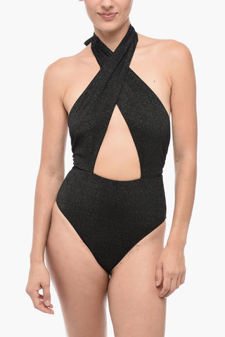 Lurex ELEANOR One-Piece Halterneck Swimsuit