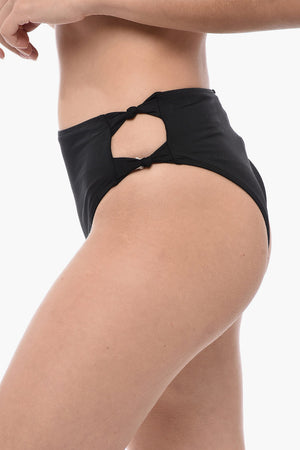 Slip Bikini EMMA a Vita Alta con Dettaglio Cut-Out Laterale