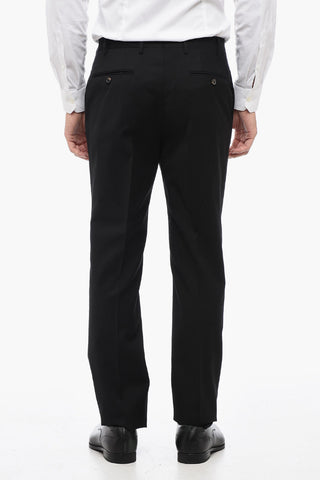 virgin wool side vents notch lapel LEADER 2-button suit