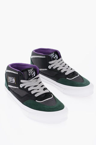 HALF CAB Fabric and Suede High-Top Sneakers