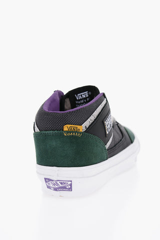 HALF CAB Fabric and Suede High-Top Sneakers