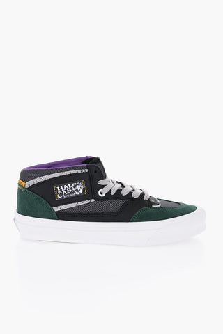HALF CAB Fabric and Suede High-Top Sneakers