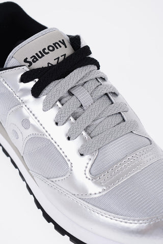 Nylon and Metallic Leather JAZZ Low-Top Sneakers
