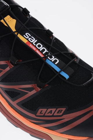 Technical Fabric XT-6 Low Top Sneakers with Contrasting Details