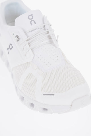 Perforated Fabric CLOUD 5 Low-Top Sneakers